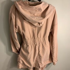 Suede cardigan perfect for the office.